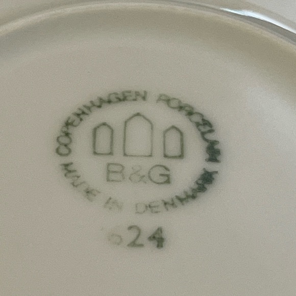 B & G Copenhagen Denmark Porcelain plate - Picture 6 of 9